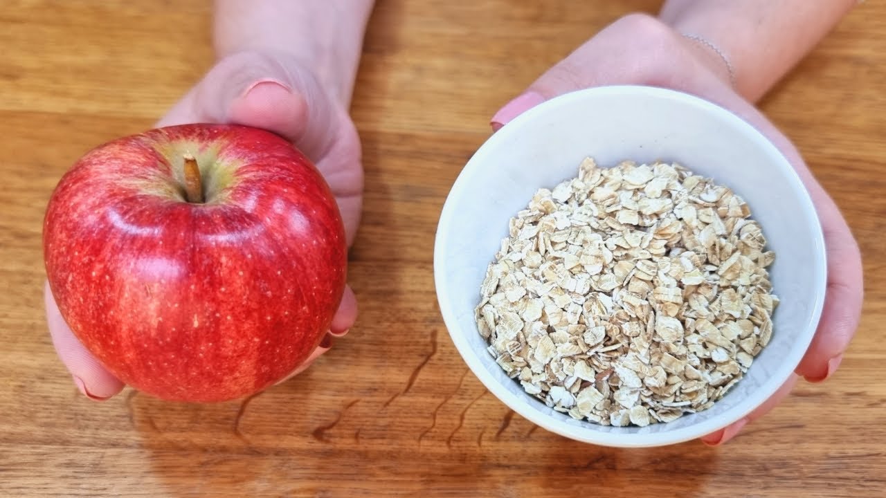 Receita Saudável de Maçã e Aveia: Zero Açúcar, Farinha e Leite – Fácil e Rápida 